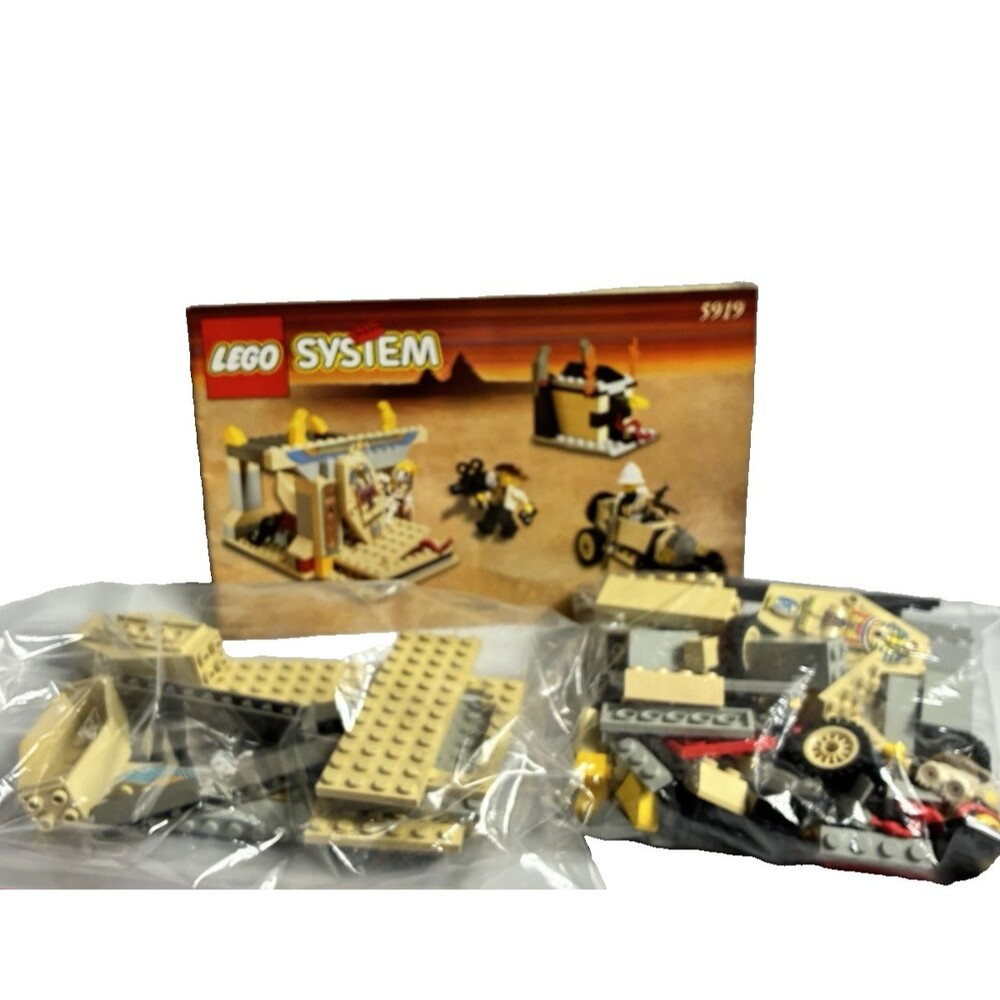 LEGO Adventurers 5919 Valley of the Kings 100% Complete 1998 w Manual Vintage
